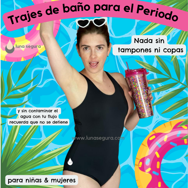 Trajes De Baño Menstruales A Prueba De Fugas | Trajes De Baño De Una