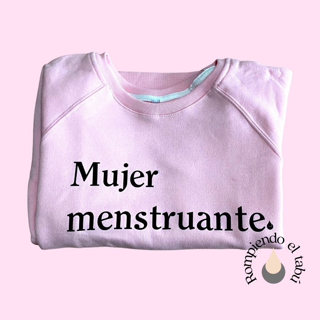 Sudadera Mujer Menstruante