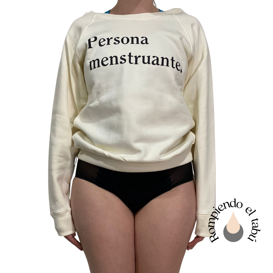 Sudadera Persona Menstruante