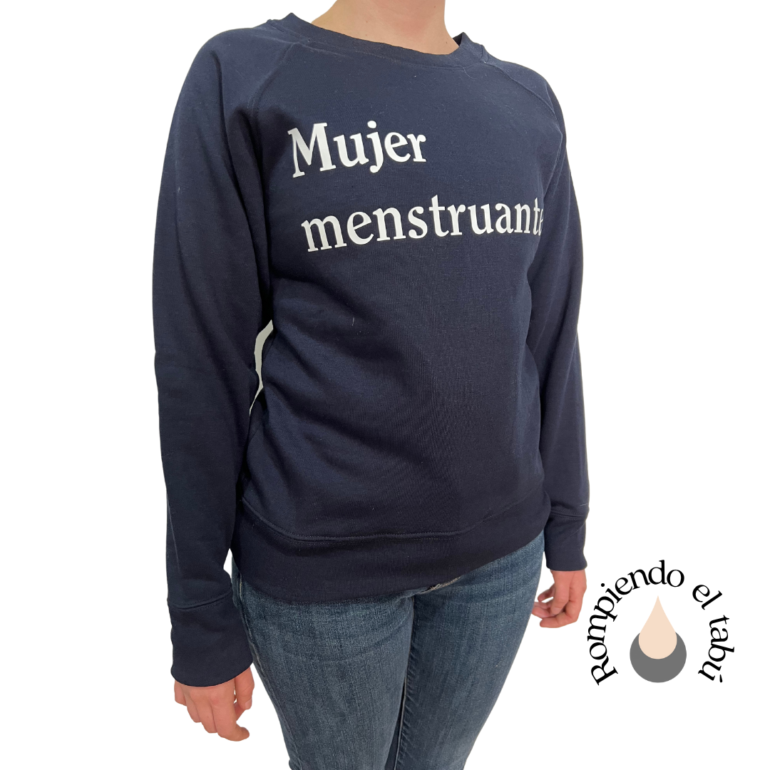 Sudadera Mujer Menstruante
