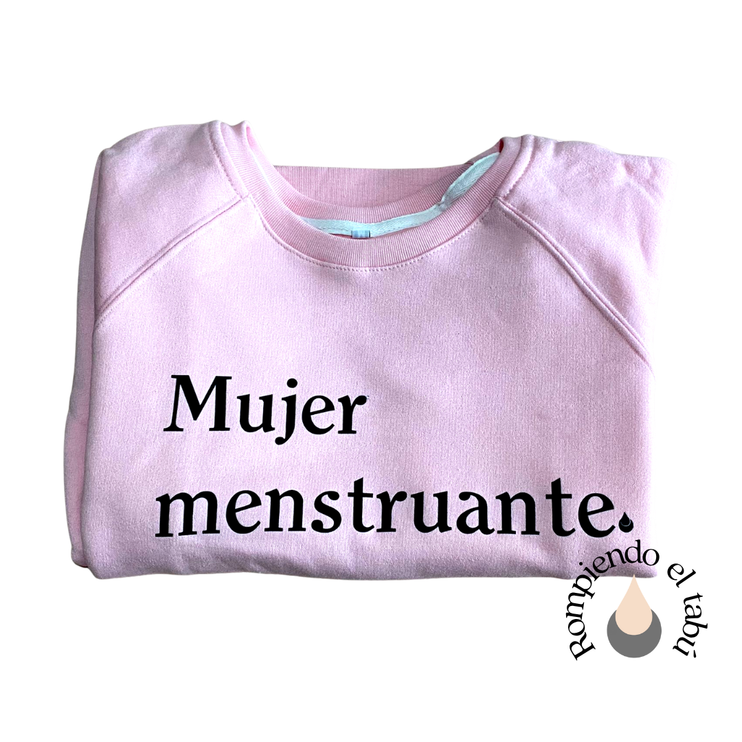 Sudadera Mujer Menstruante