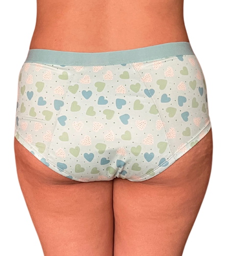 Kari Corazones Verde (Brief)