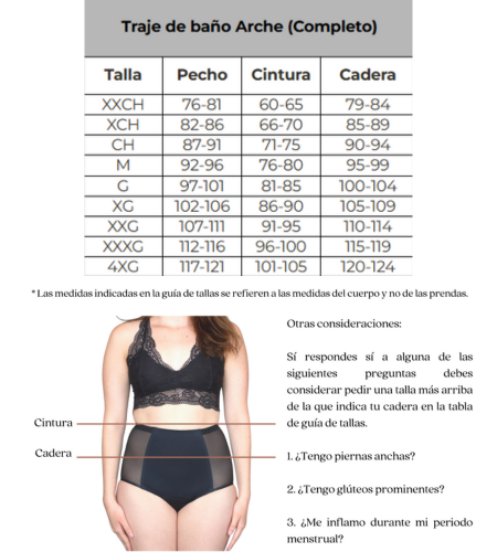 Traje de Baño Completo Arche