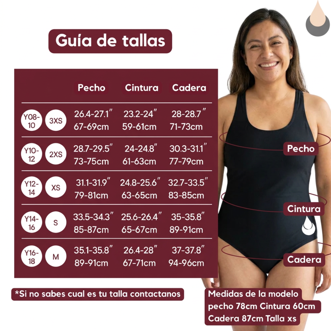 Traje de Baño Completo Europa - Ligero a Moderado