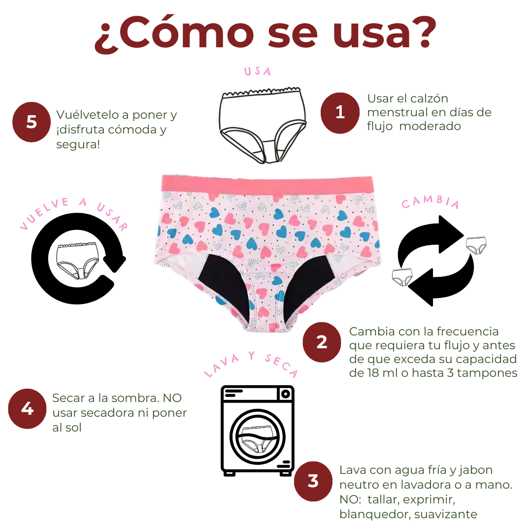 Kari Corazones (Brief) - Moderado Niñas