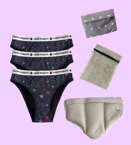 Kit Básico SUPER ABUNDANTE - Mi Primera Menstruación