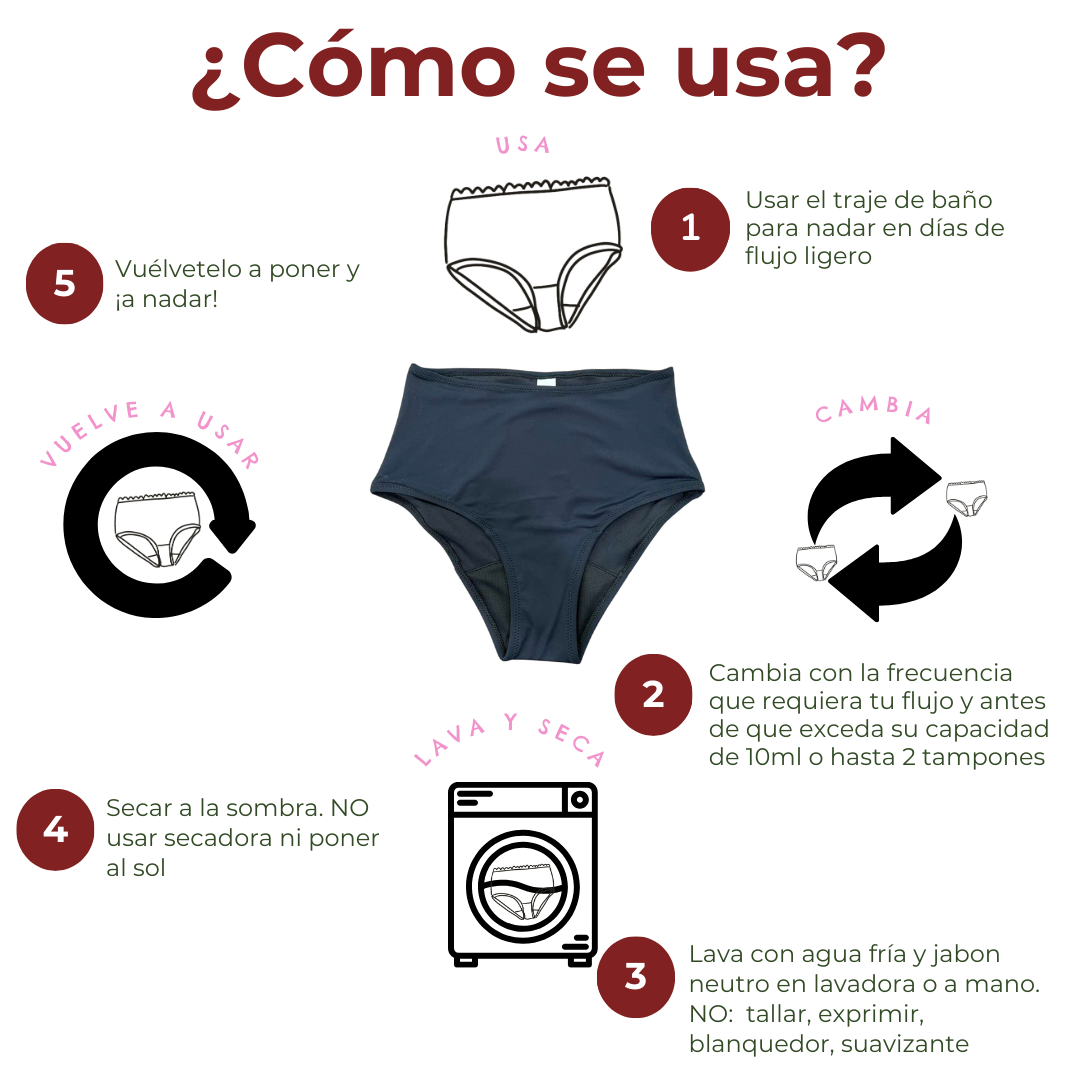 Traje de Baño Soa - (tiro alto)