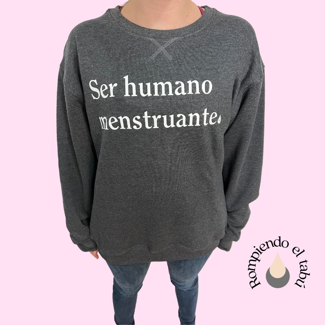 Sudadera OVERSIZE Ser Humano Menstruante