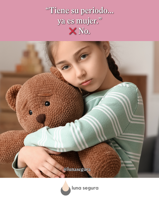 Tener el periodo no convierte a una niña en mujer: educación menstrual y desarrollo emocional