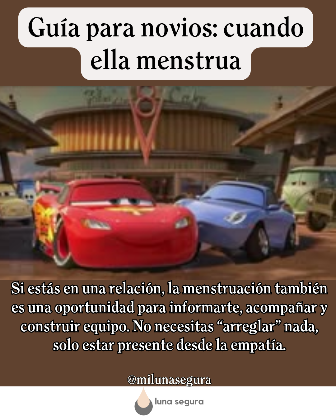 Guía para novios: cuando ella menstrua