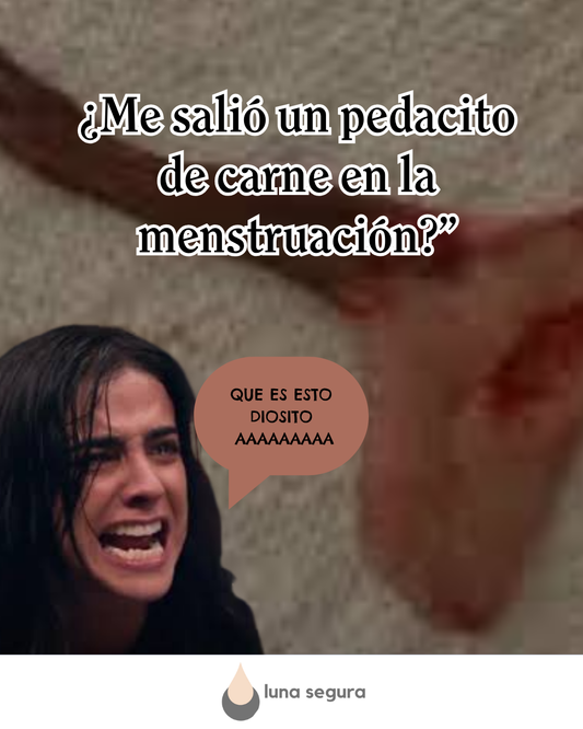 Me salió un pedacito de carne en la menstruación: todo lo que necesitas saber