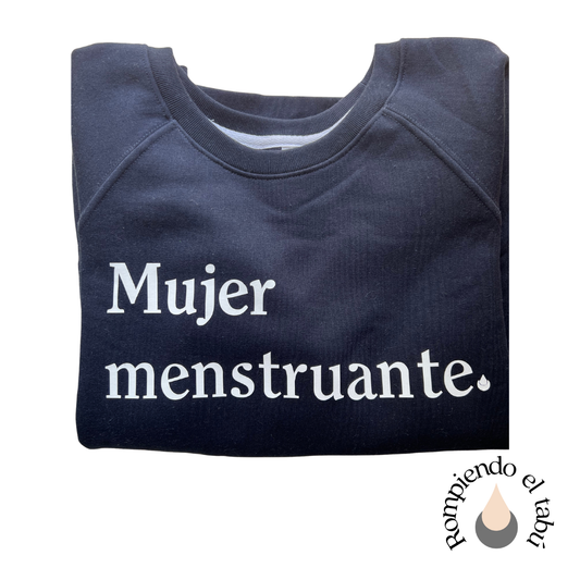Sudadera Mujer Menstruante