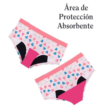 Kari Corazones (Brief) - Moderado Niñas