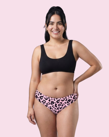 Traje de Baño Atlas Animal Print - (sin costuras) - Ligero a Moderado