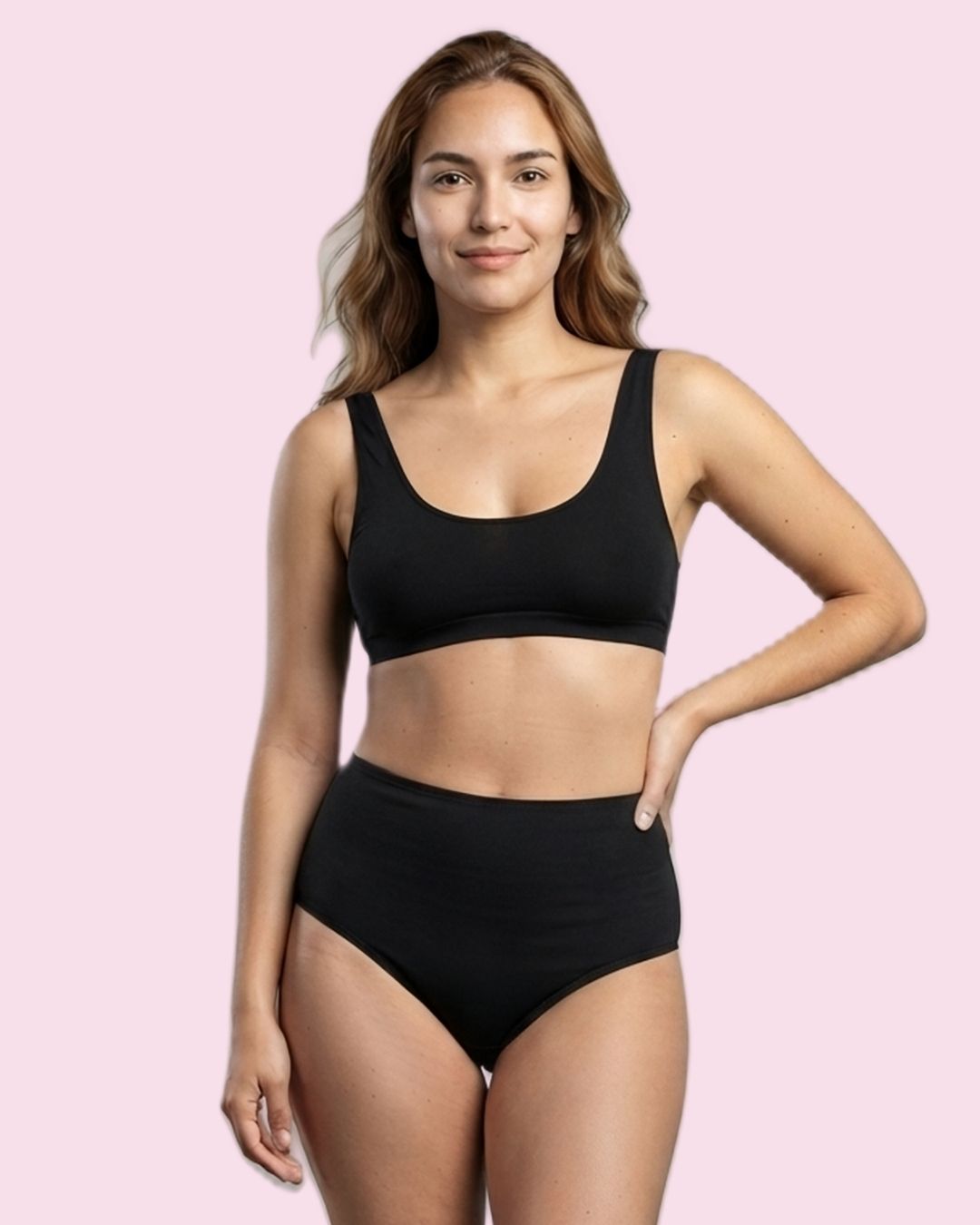 Traje de Baño Soa - (tiro alto) - Ligero a Moderado