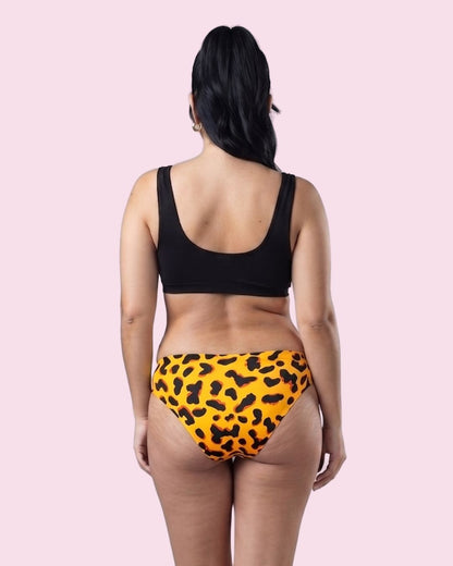Traje de Baño Atlas Animal Print - (sin costuras) - Ligero a Moderado