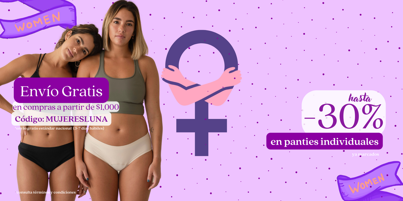 Ropa interior que absorbe tu menstruación: panties & trajes de baño – Luna  Segura