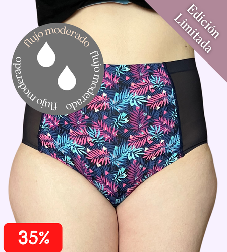 Calypso Tropical Shades (Bonded High Waist Brief) Edición Limitada