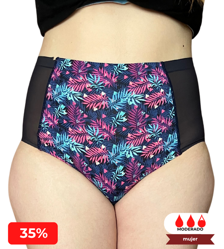 Calypso Tropical Shades (Bonded High Waist Brief) Edición Limitada