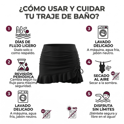 Traje de Baño Tebe - (Falda) - Ligero