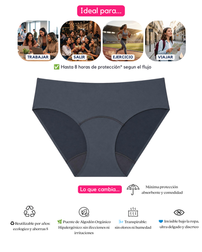 Portia (Bonded Hi Cut) - Moderado Invisible