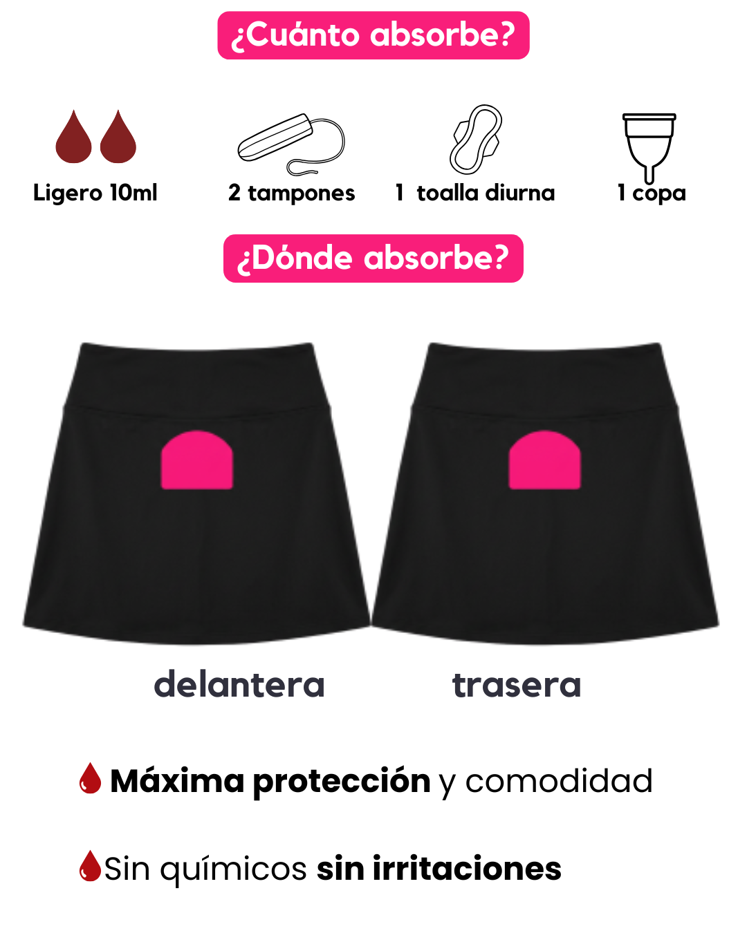 Traje de Baño Skoll - (Falda) - Ligero