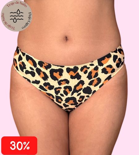 Traje de Baño Atlas Animal Print - (sin costuras) - Ligero a Moderado