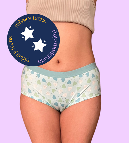 Kari Corazones Verde (Brief)