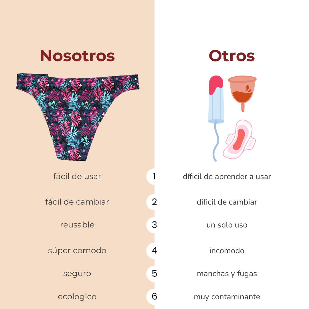 Portia Panty Absorcion Media Luna Segura