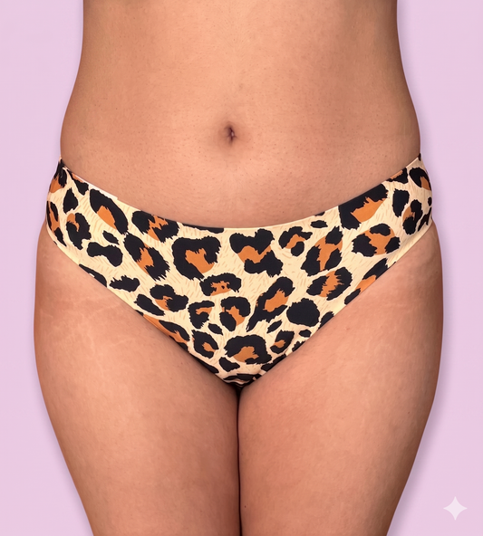 Traje de Baño Atlas Animal Print - (sin costuras) - Ligero a Moderado