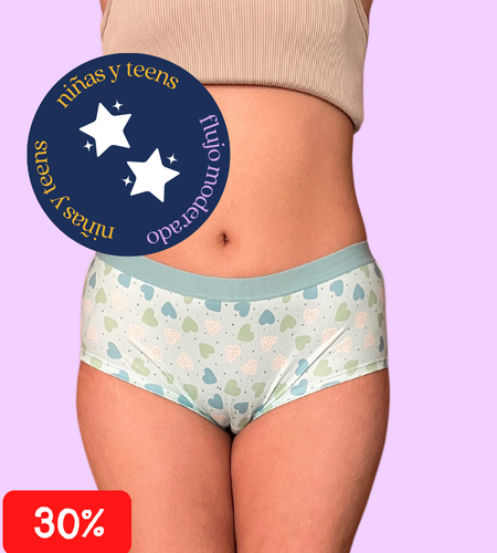 Kari Corazones Verde (Brief)