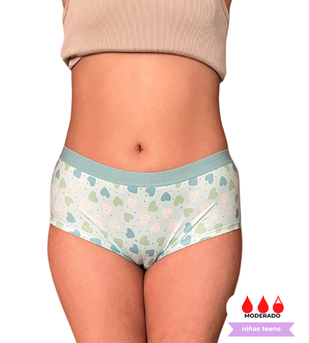 Kari Corazones Verde (Brief)