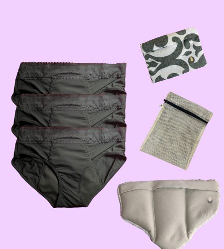 Kit Básico ABUNDANTE - Mi Primera Menstruación