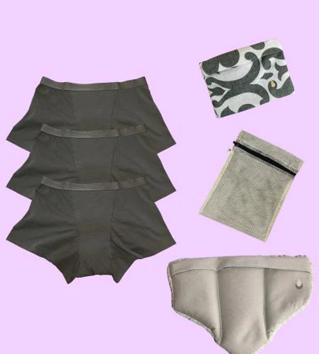 Kit Básico ABUNDANTE - Mi Primera Menstruación