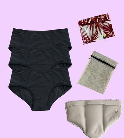 Kit Básico ABUNDANTE - Mi Primera Menstruación