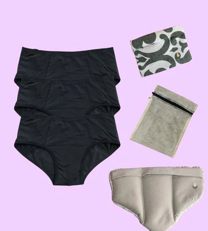 Kit Básico ABUNDANTE - Mi Primera Menstruación