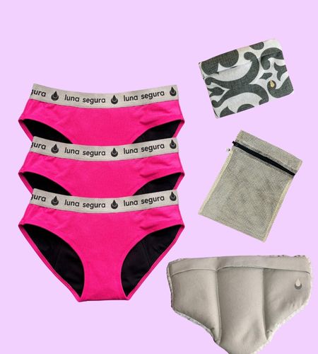 Kit Básico ABUNDANTE - Mi Primera Menstruación