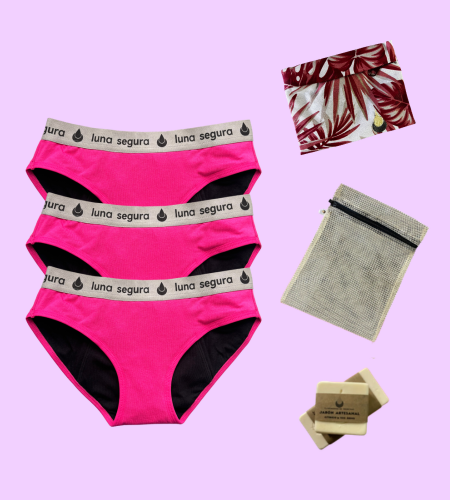 Kit Básico ABUNDANTE - Mi Primera Menstruación