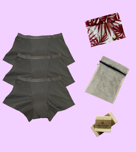 Kit Básico ABUNDANTE - Mi Primera Menstruación