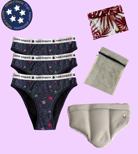 Kit Básico SUPER ABUNDANTE - Mi Primera Menstruación