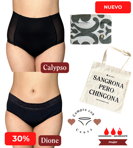 Pack Luna x Luna - Dona a mujeres en estado vulnerable