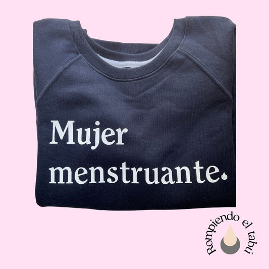 Sudadera Mujer Menstruante