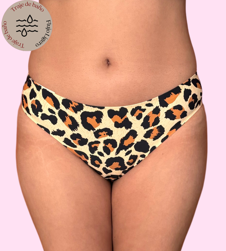 Traje de Baño Atlas Animal Print - (sin costuras) - Ligero a Moderado