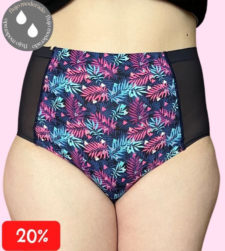 Calypso Tropical Shades (Bonded High Waist Brief) Edición Limitada - Moderado