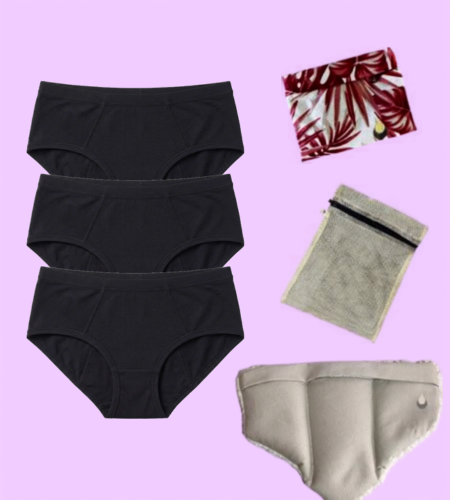 Kit Básico ABUNDANTE - Mi Primera Menstruación