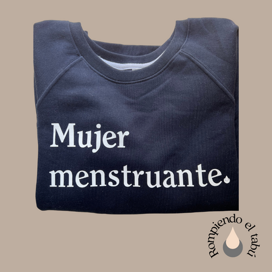 Sudadera Mujer Menstruante