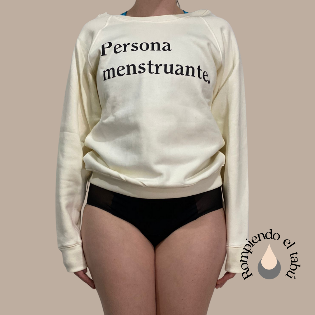 Sudadera Persona Menstruante