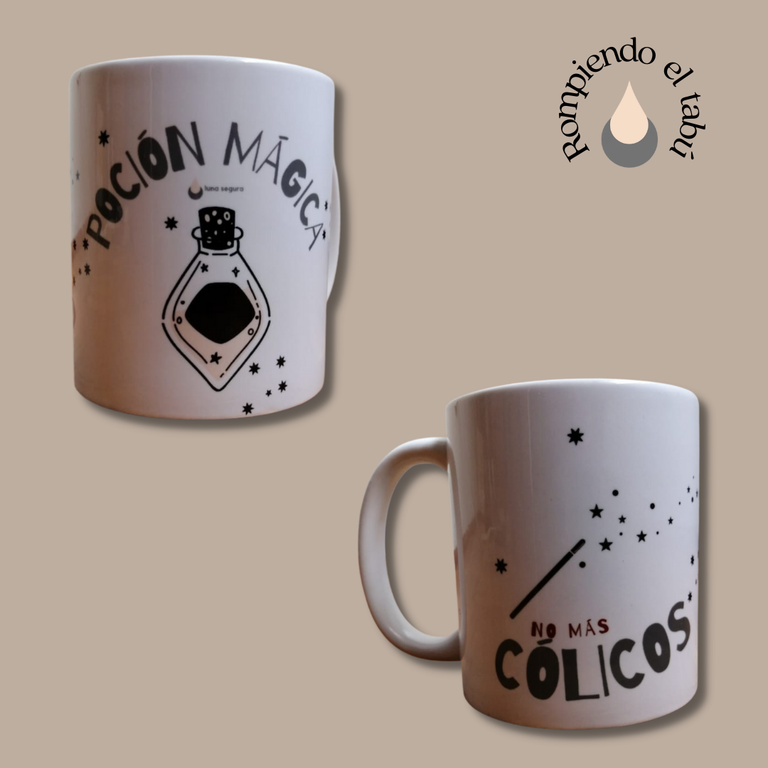 Taza Luna Segura - Poción para cólicos